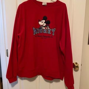 Like New Mickey Mouse Classic Character 1932 Disney Sweatshirt